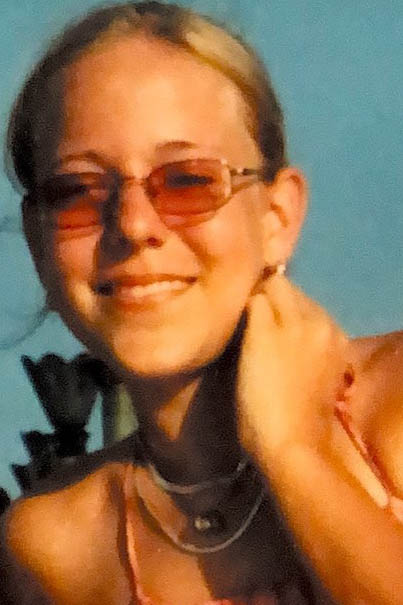 Regina Lyons at 14 years old.