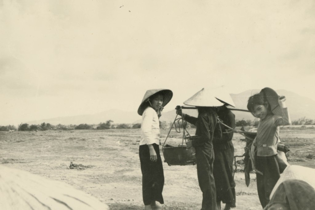 Image: Vietnamese girls walking together in Vietnam.