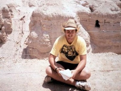 An introvert, standing alone, inside a maximum-security prison